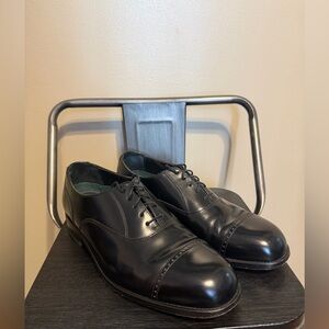 Florsheim FLS Black Leather Cap Toe Oxford Dress Shoes Men’s 8.5